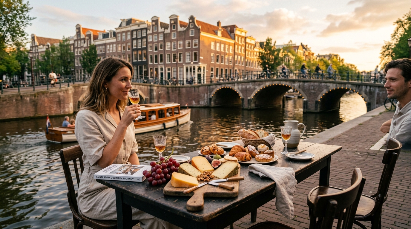 Amsterdam Canal Food Tour and Artisanal Cheese Tasting