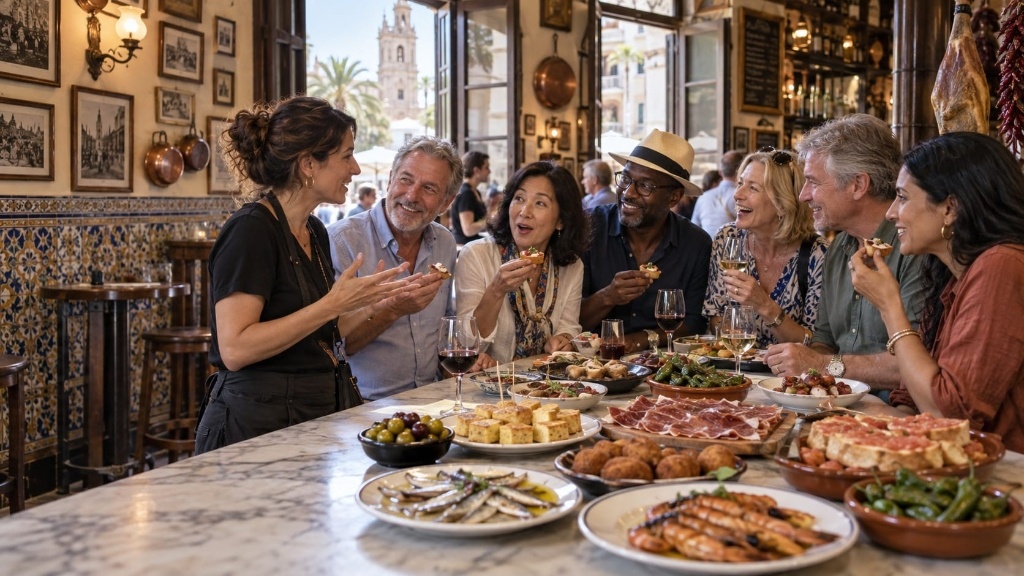 Guided tapas tasting journey featuring authentic regional delicacies and wine pairings