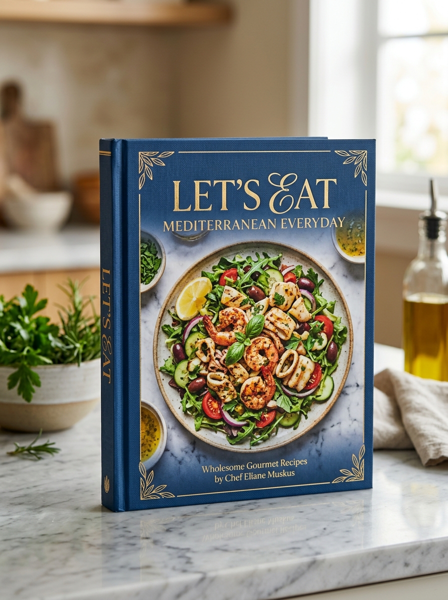 Let's Eat Mediterranean Everyday Cookbook Cover