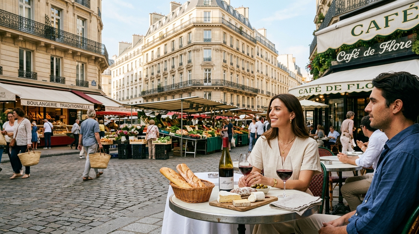 Paris Historic Markets and Haute Cuisine Tour